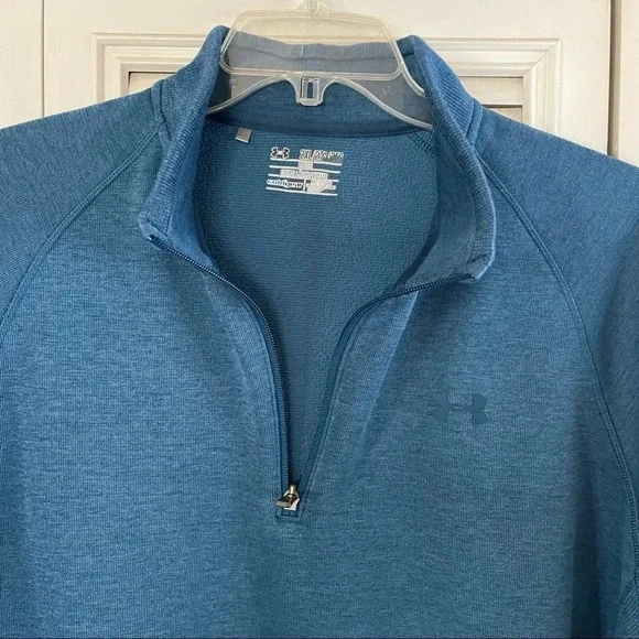Under Armour Storm Coldgear Loose Fit 1/2 Zip Pullover Men's Size 2XL - Picture 6 of 13